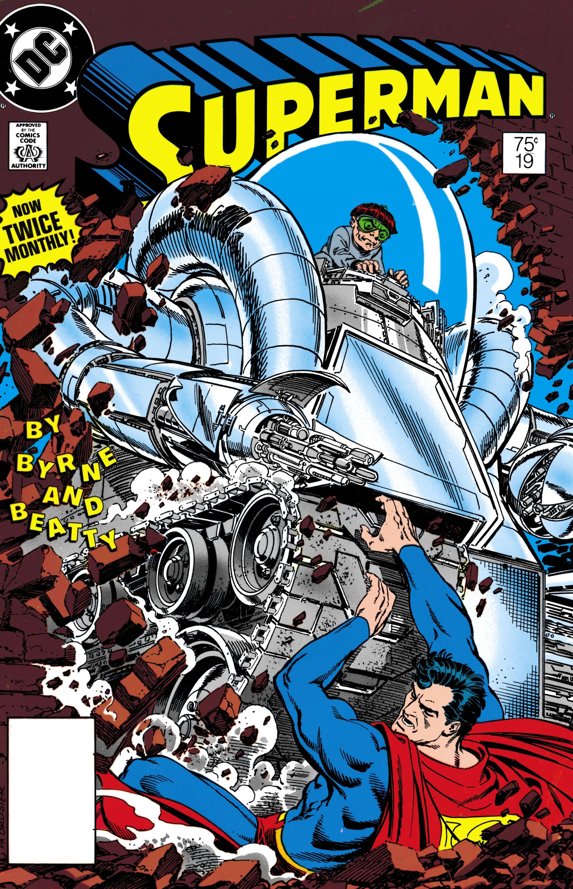 Superman #19 (DC, 1988 — Cover A) cover